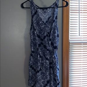 Navy blue romper